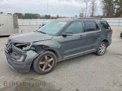 2016 Ford EXPLORER XLT, серый — VIN 1FM5K7D84GGD20735, Copart