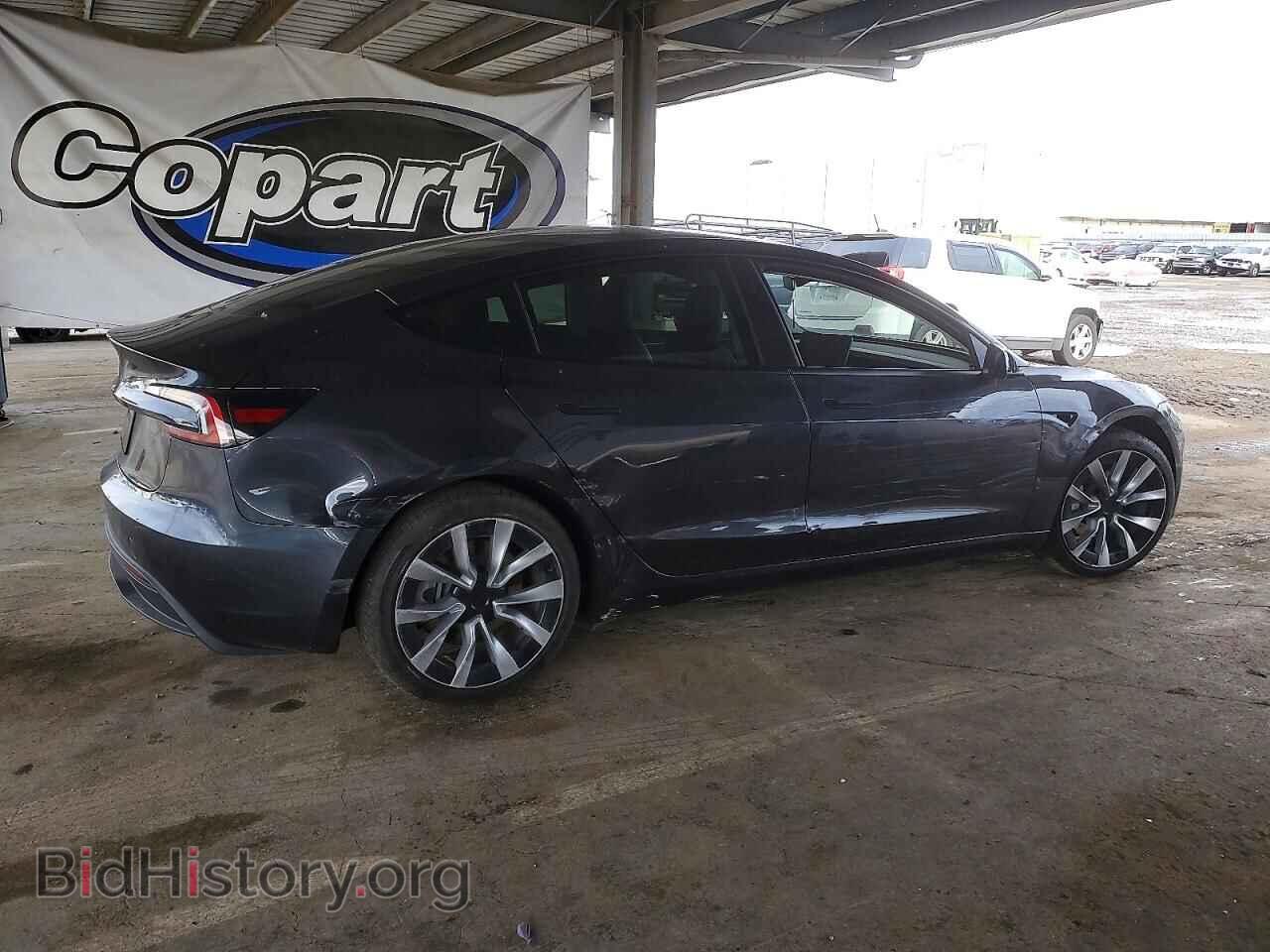 2024 TESLA MODEL 3 - VIN: 5YJ3E1EA8RF771052 - Photo 3
