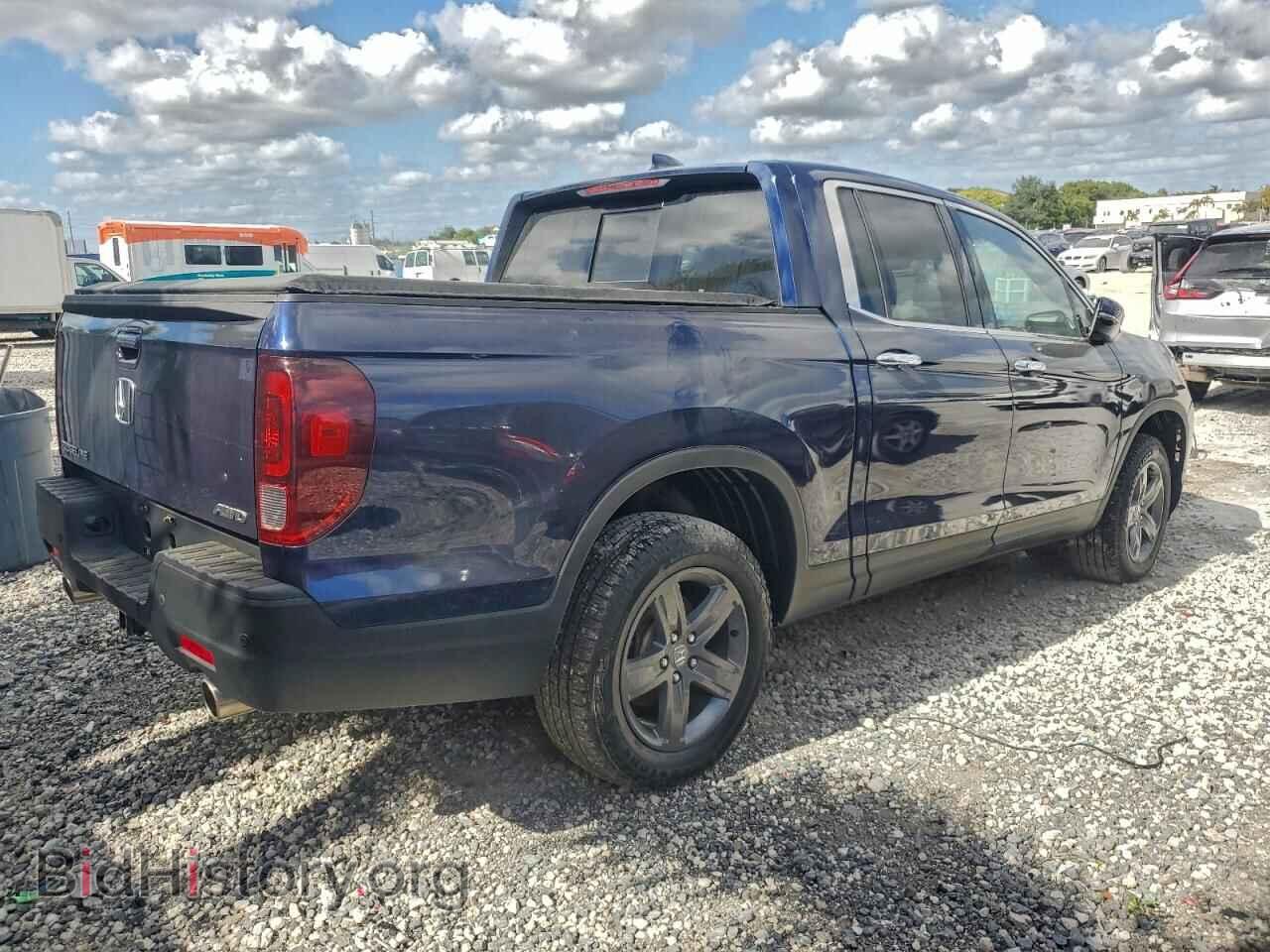 2022 HONDA RIDGELINE - VIN: 5FPYK3F76NB009532 - Фото 3