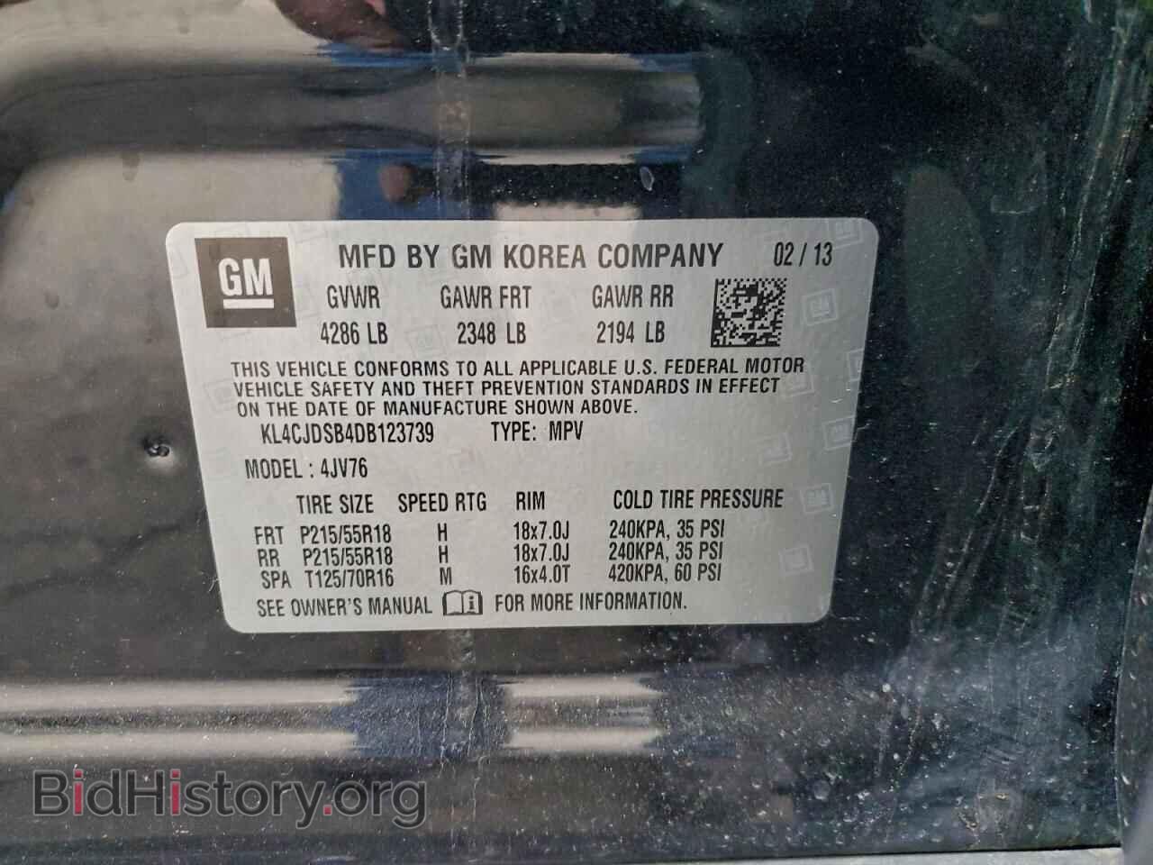 2013 BUICK ENCORE - VIN: KL4CJDSB4DB123739 - Photo 13