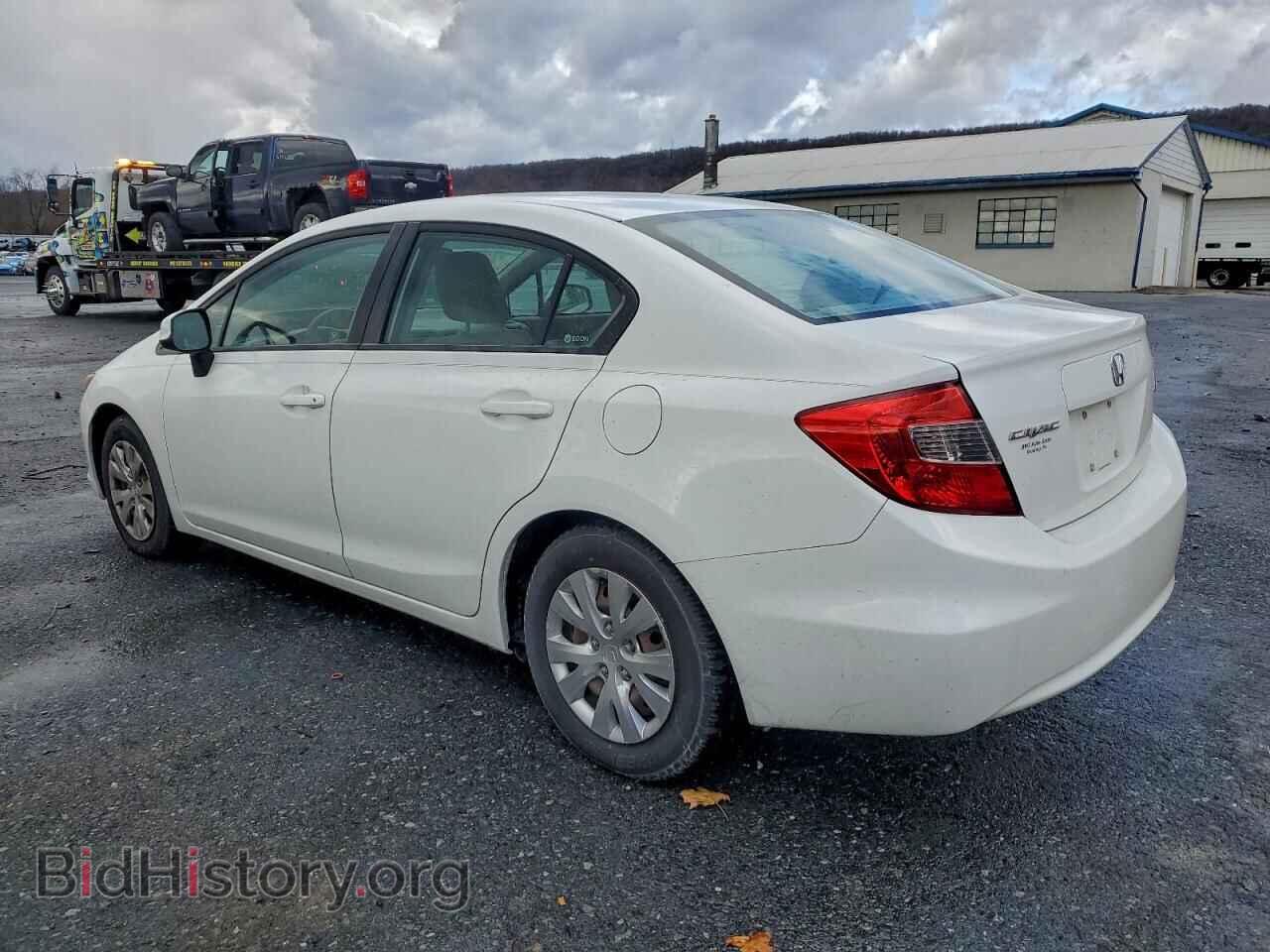 2012 HONDA CIVIC - VIN: 2HGFB2F54CH525437 - Фото 2
