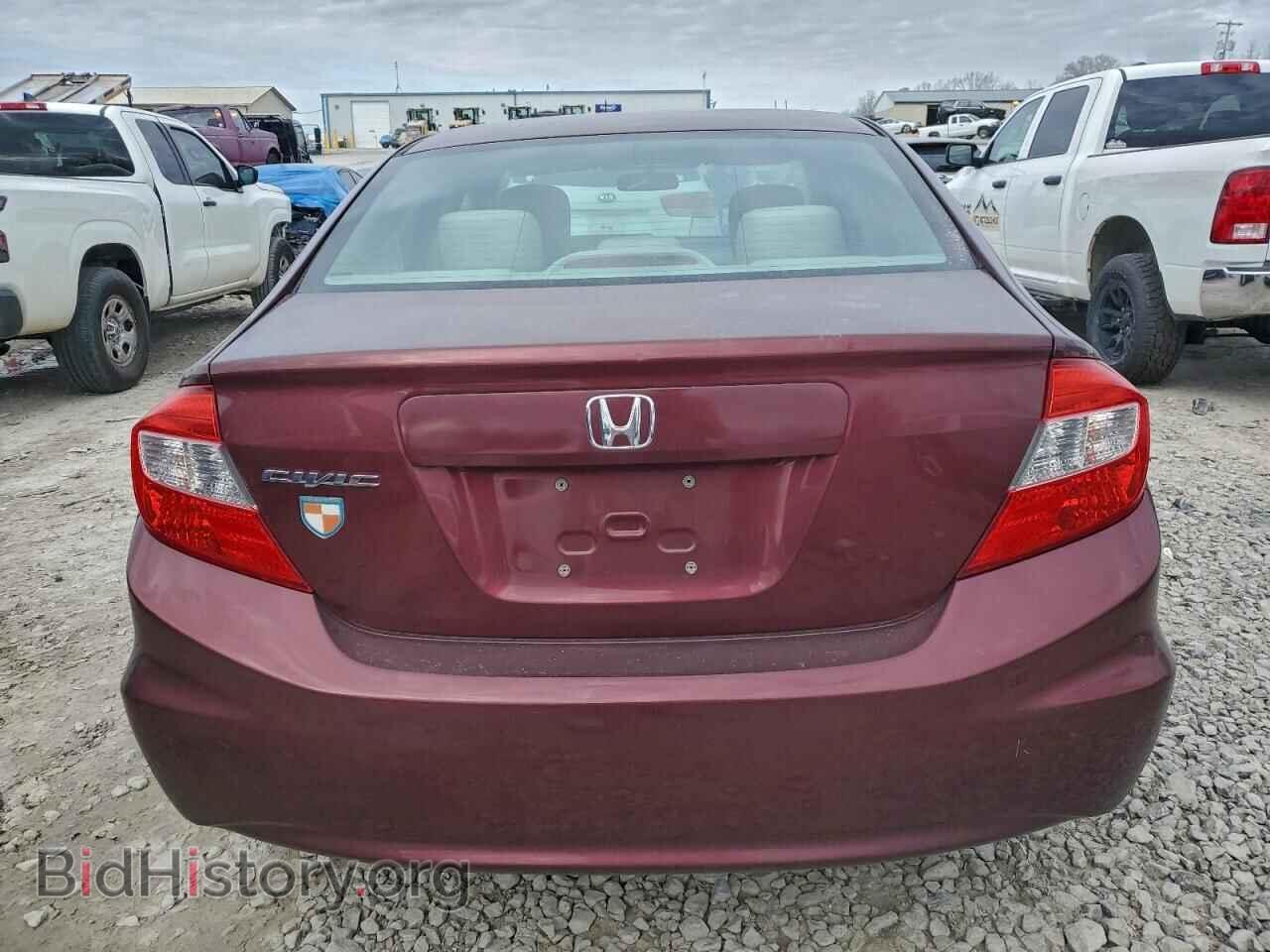 2012 HONDA CIVIC - VIN: 19XFB2F58CE029616 - Фото 6