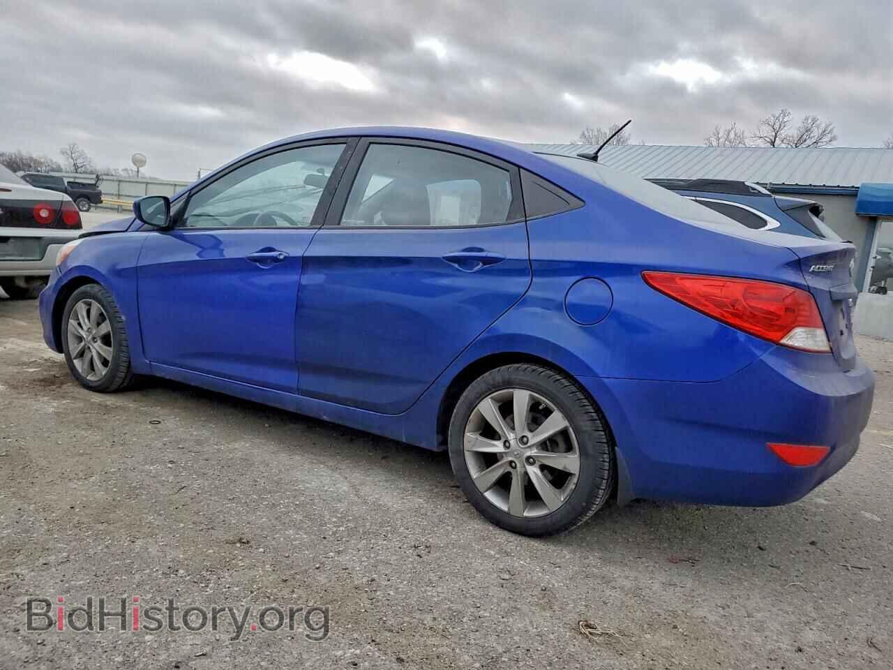 2014 HYUNDAI ACCENT - VIN: KMHCU4AE0EU615761 - Фото 2