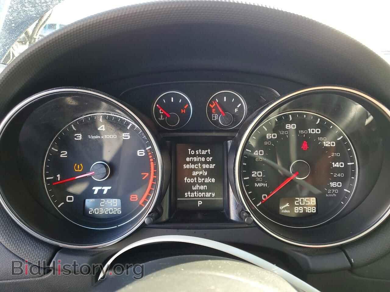 2012 AUDI TT - VIN: TRUBFAFK0C1001398 - Фото 9