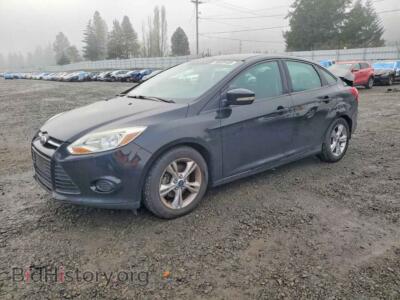 2014 Ford FOCUS SE, черный — VIN 1FADP3F22EL391008, Copart