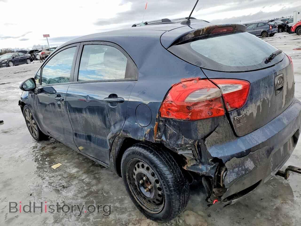 2013 KIA RIO - VIN: KNADM5A33D6768728 - Фото 2