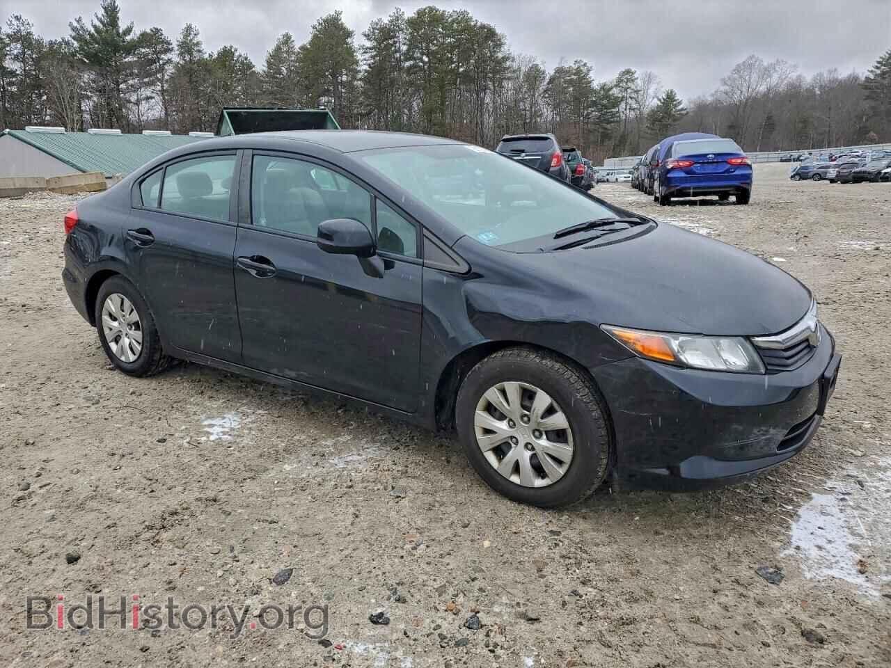 2012 HONDA CIVIC - VIN: 2HGFB2F57CH559730 - Фото 4