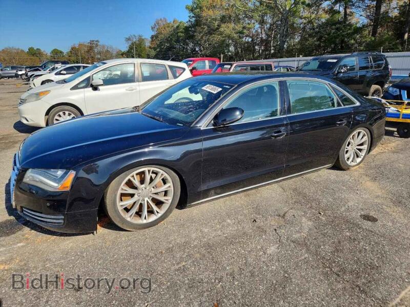 2012 Audi A8 L Quattro (VIN WAURVAFD9CN031003) — фото 1 из 12, Copart, повреждение: частичный ремонт