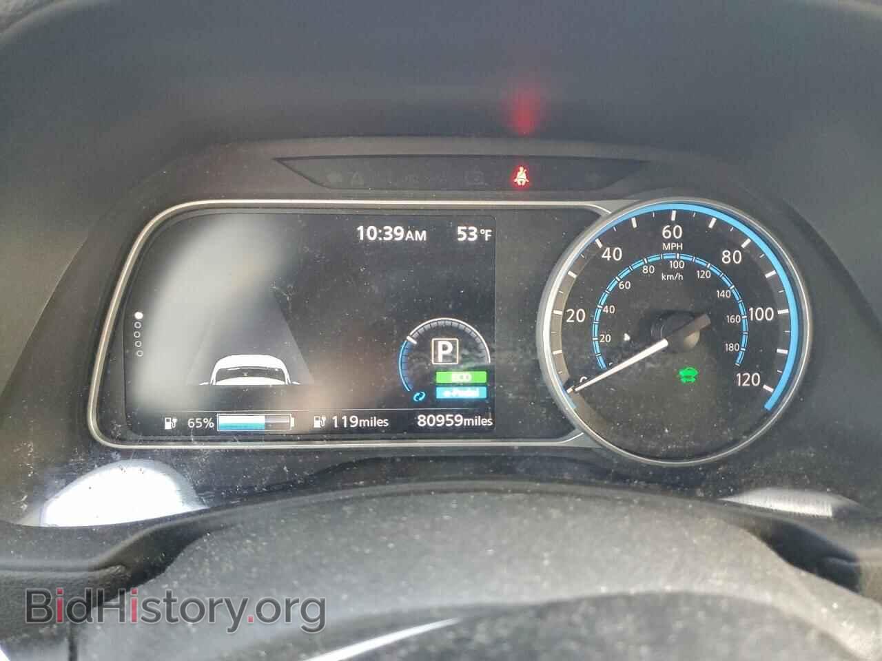2019 NISSAN LEAF - VIN: 1N4BZ1CP2KC312311 - Фото 9