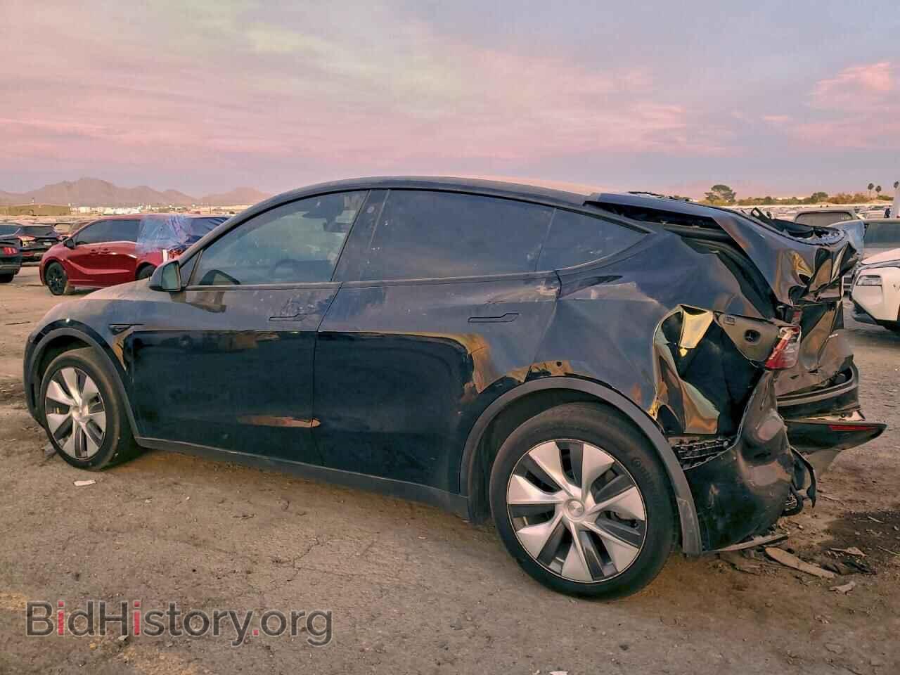 2022 TESLA MODEL Y - VIN: 7SAYGDEE1NA007851 - Фото 2