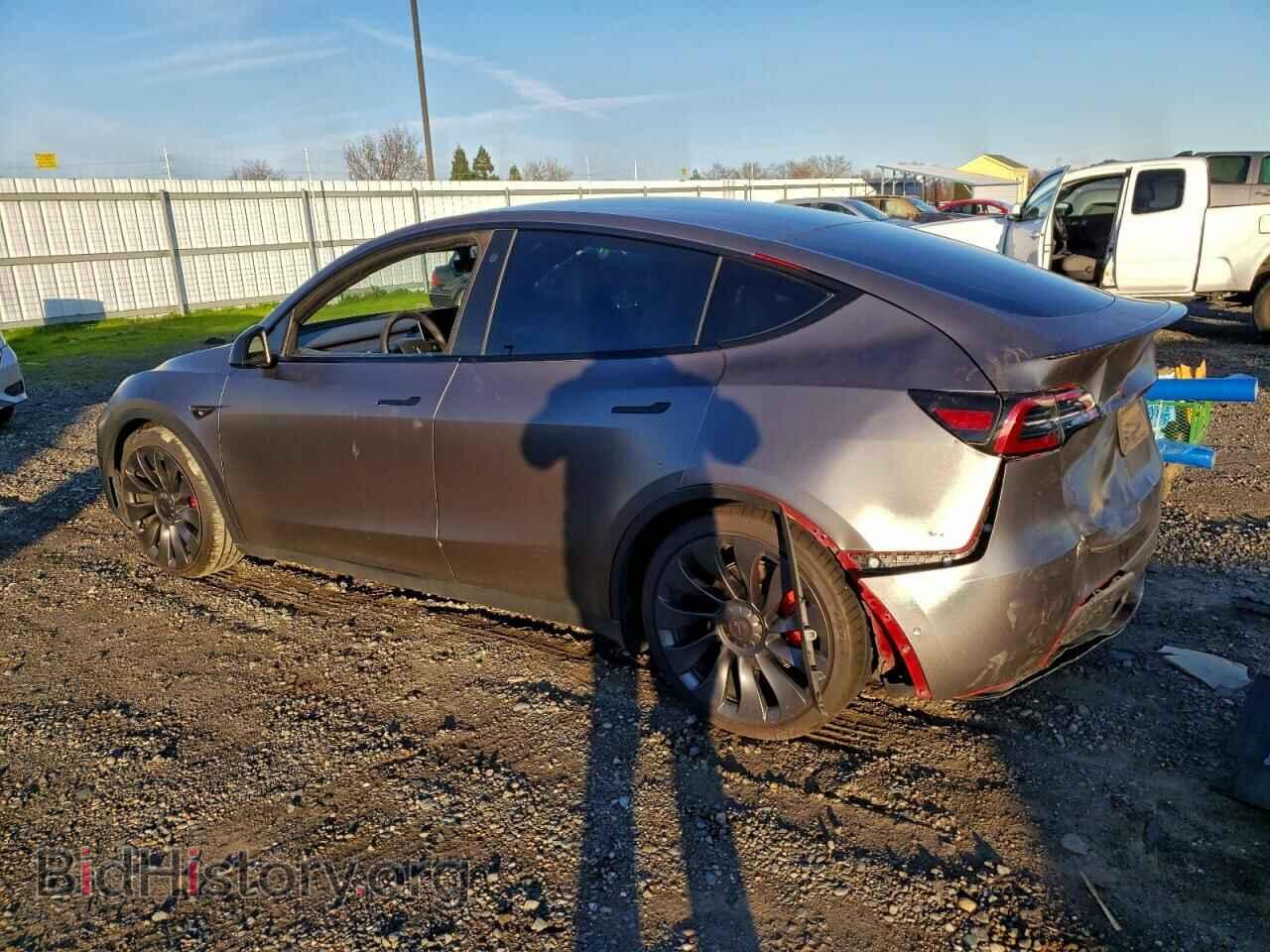 2022 TESLA MODEL Y - VIN: 7SAYGDEF5NF340307 - Фото 2