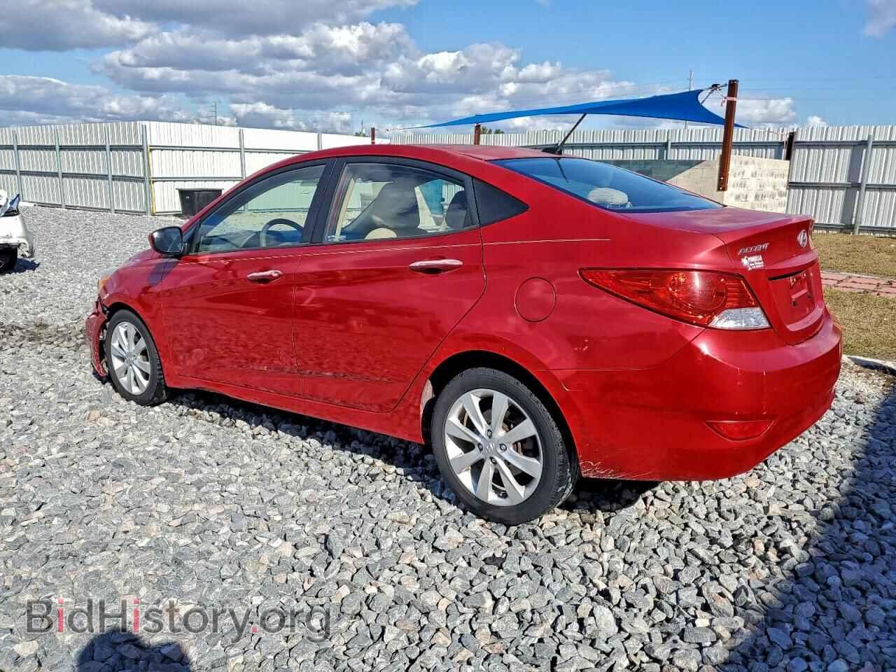 2014 HYUNDAI ACCENT - VIN: KMHCU4AE0EU618546 - Фото 2