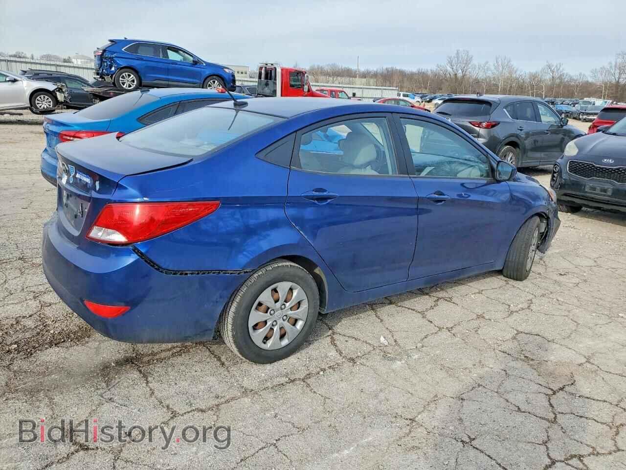 2016 HYUNDAI ACCENT - VIN: KMHCT4AE1GU942191 - Фото 3