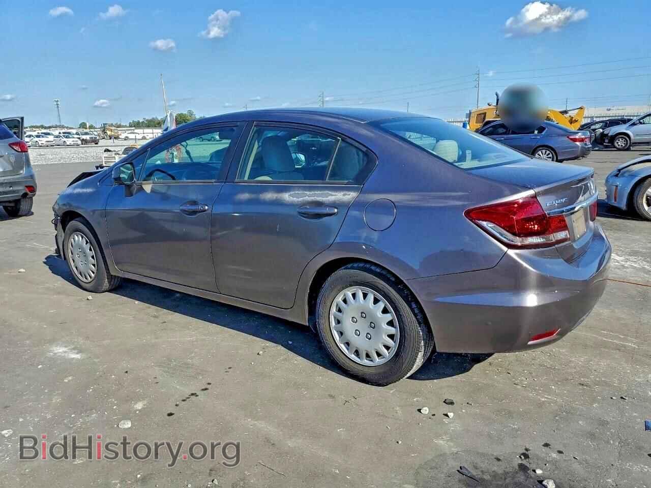 2013 HONDA CIVIC - VIN: 2HGFB2F52DH514910 - Фото 2