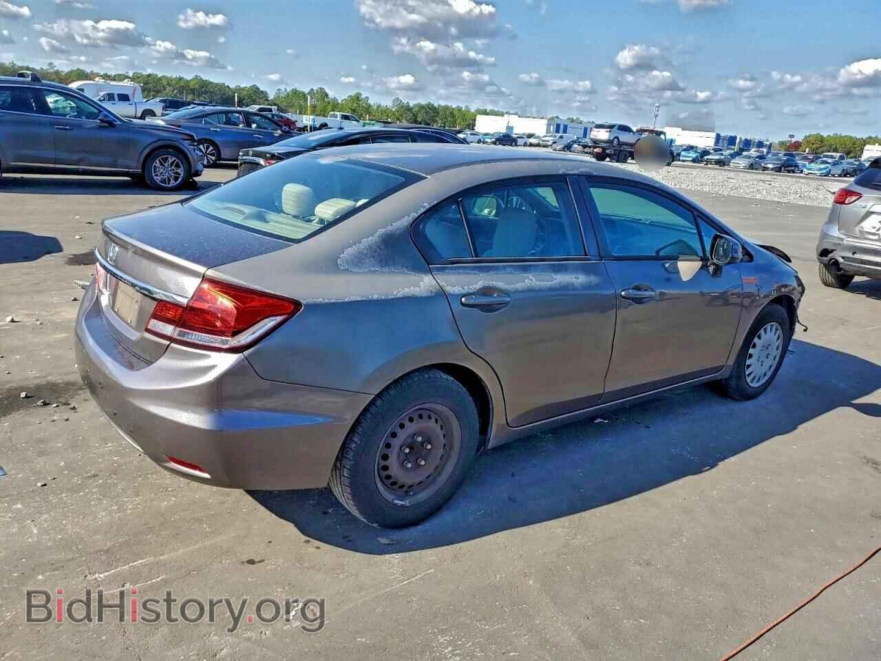 2013 HONDA CIVIC - VIN: 2HGFB2F52DH514910 - Фото 3