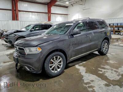 2018 Dodge DURANGO SXT, серый — VIN 1C4RDJAG8JC161726, Copart