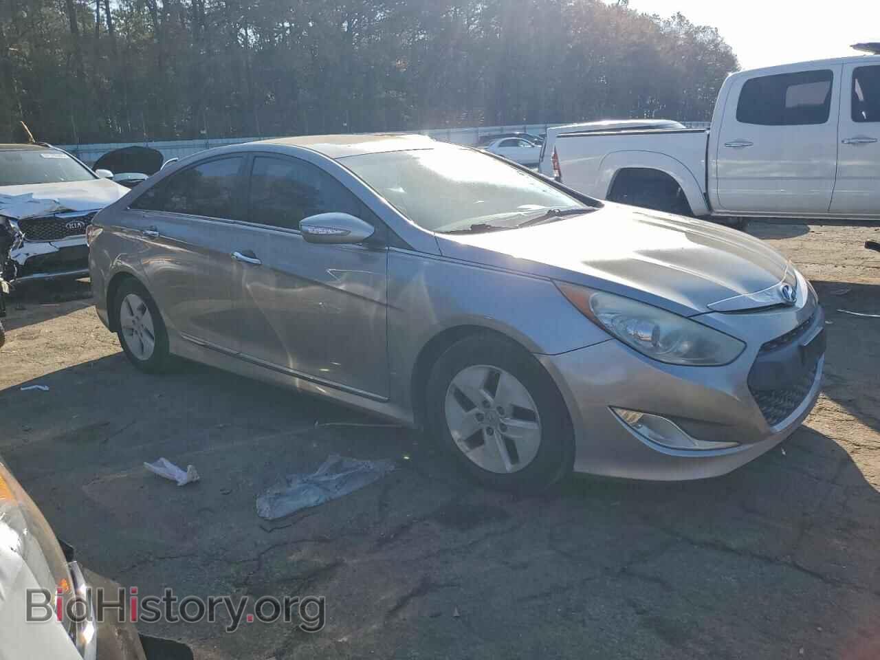 2012 HYUNDAI SONATA - VIN: KMHEC4A43CA037804 - Фото 4