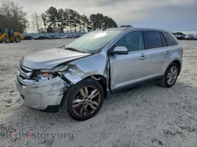 2012 Ford EDGE Limited, silver — VIN 2FMDK3K95CBA76966, Copart