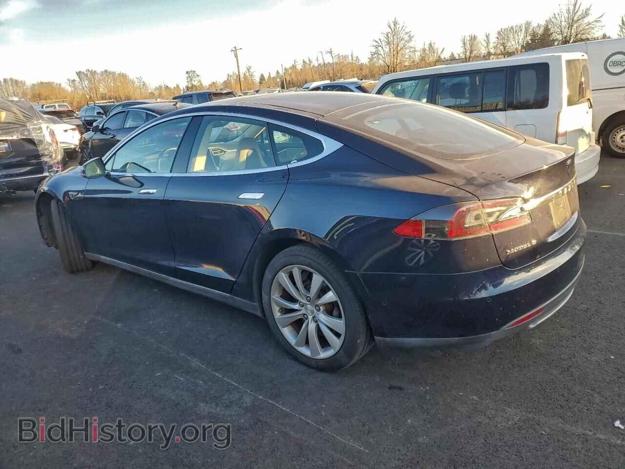 2014 TESLA MODEL S - VIN: 5YJSA1H14EFP51278 - Фото 2
