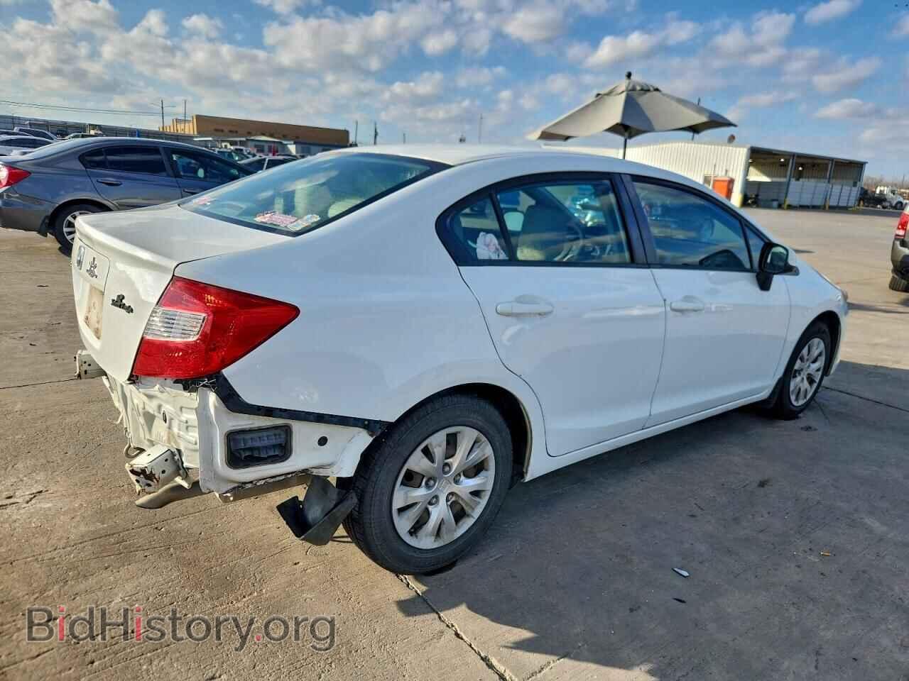 2012 HONDA CIVIC - VIN: 2HGFB2F57CH324065 - Фото 3
