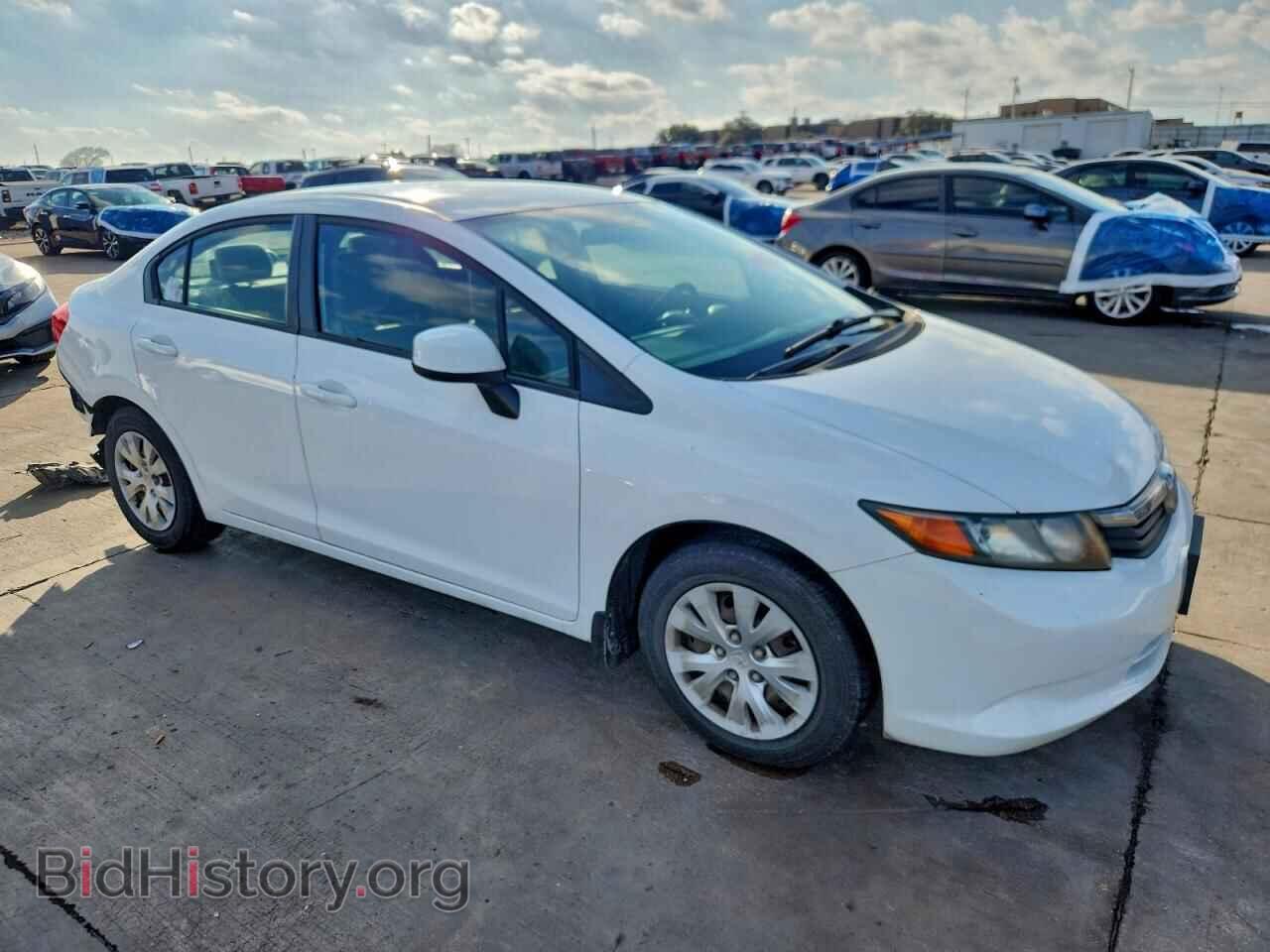 2012 HONDA CIVIC - VIN: 2HGFB2F57CH324065 - Фото 4