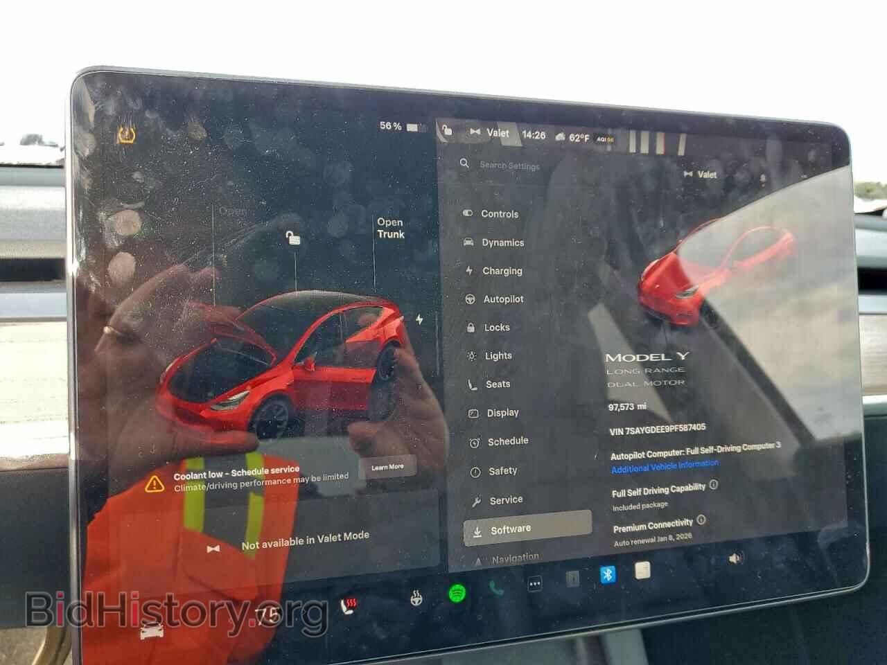 2023 TESLA MODEL Y - VIN: 7SAYGDEE9PF587405 - Фото 9
