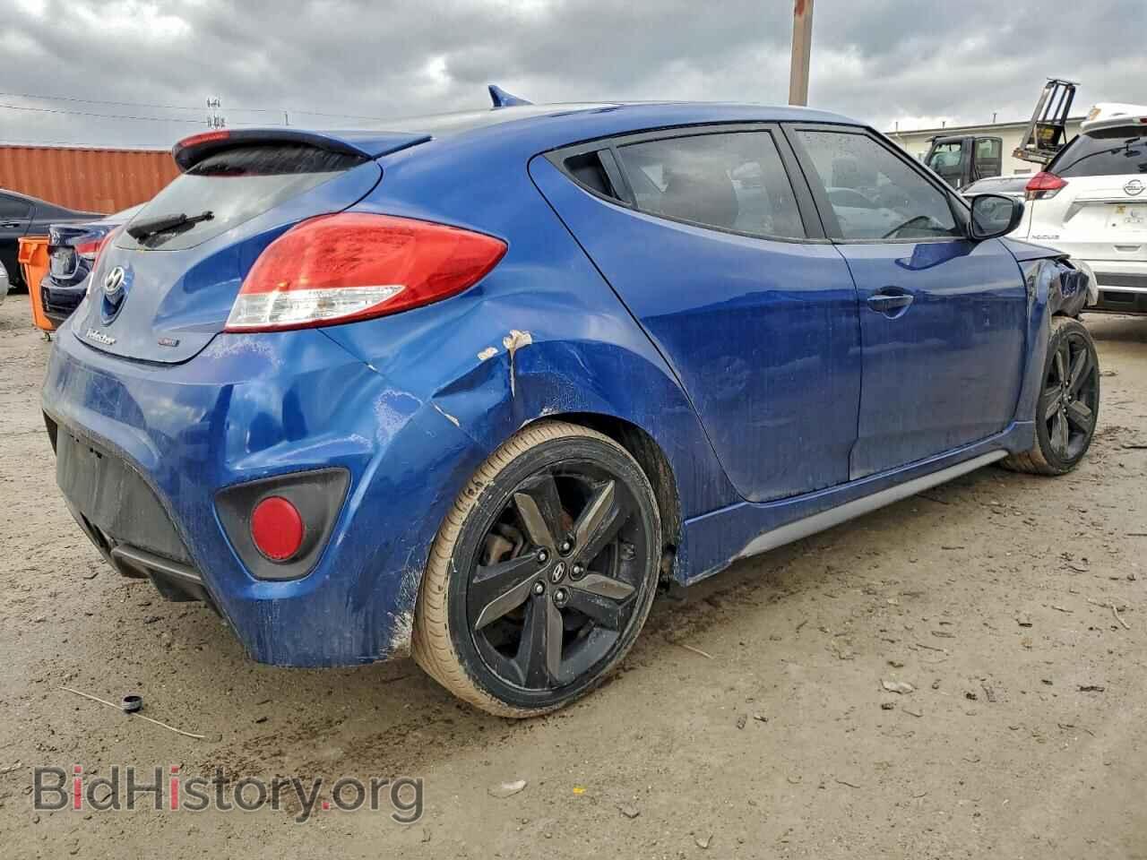 2015 HYUNDAI VELOSTER - VIN: KMHTC6AE2FU241900 - Фото 3