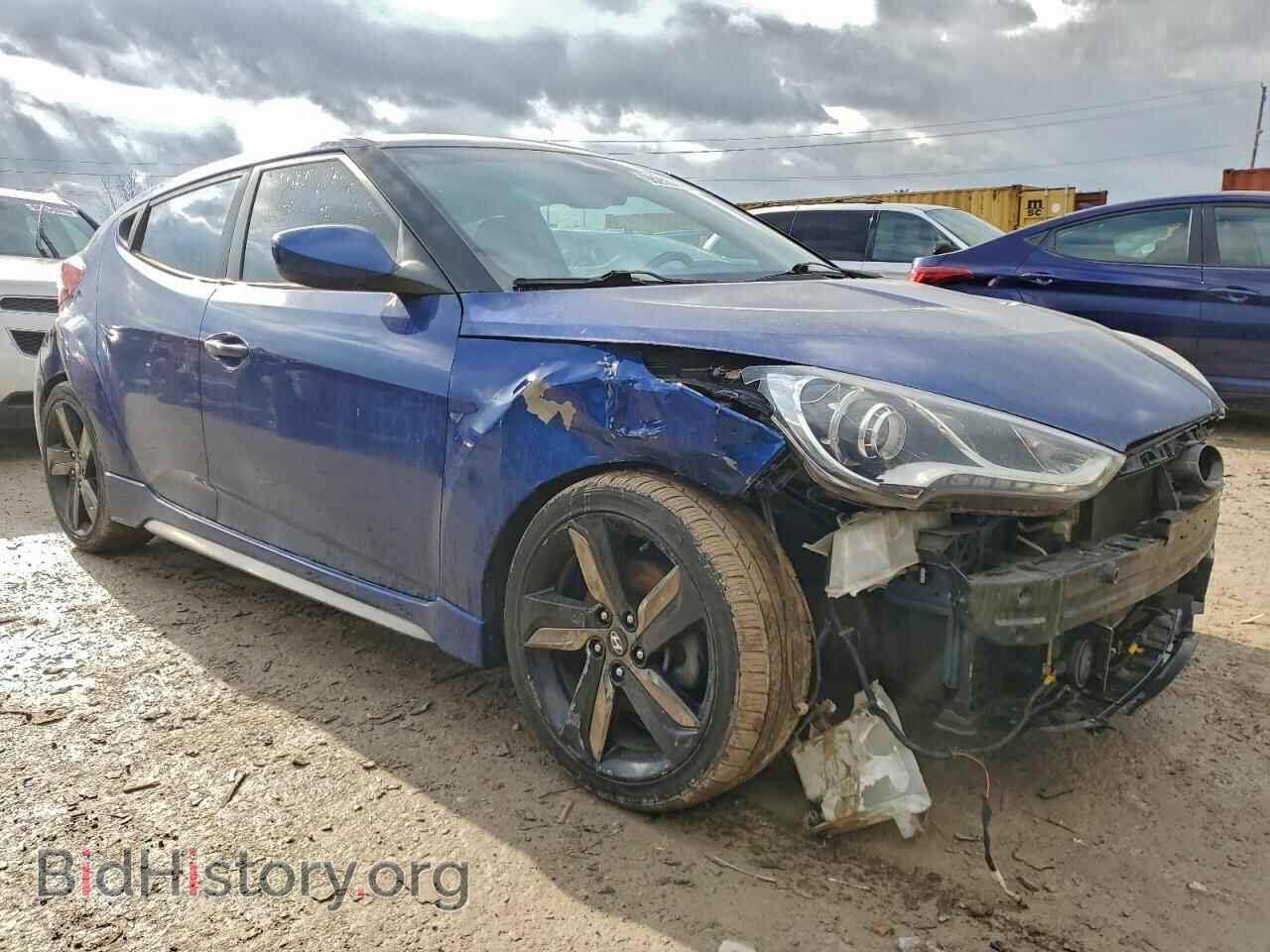 2015 HYUNDAI VELOSTER - VIN: KMHTC6AE2FU241900 - Фото 4