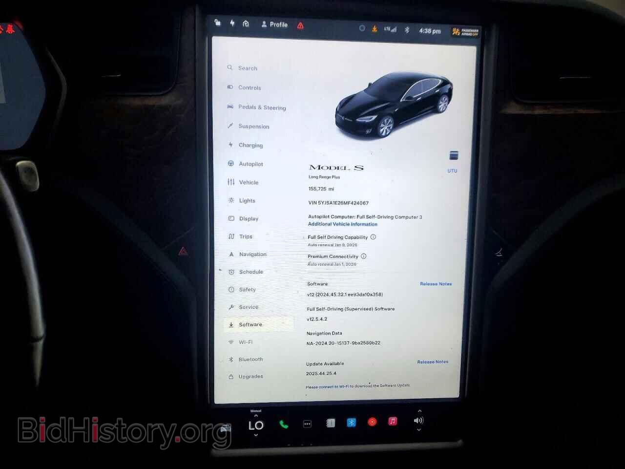 2021 TESLA MODEL S - VIN: 5YJSA1E26MF424067 - Photo 9