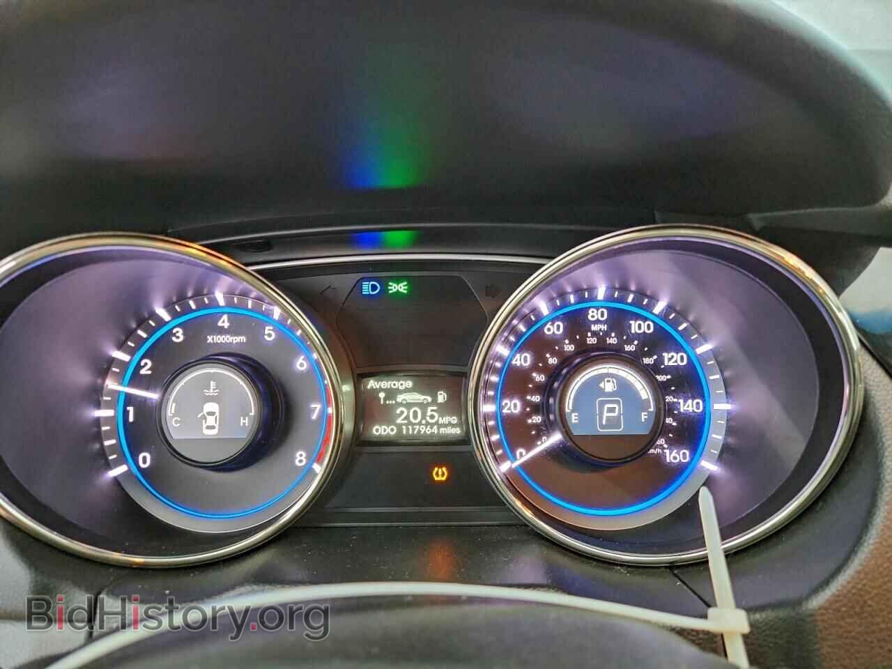 2012 HYUNDAI SONATA - VIN: 5NPEC4AC5CH417425 - Фото 9