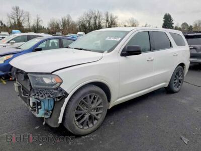 2015 Dodge DURANGO SXT, white — VIN 1C4RDHAG3FC132618, Copart