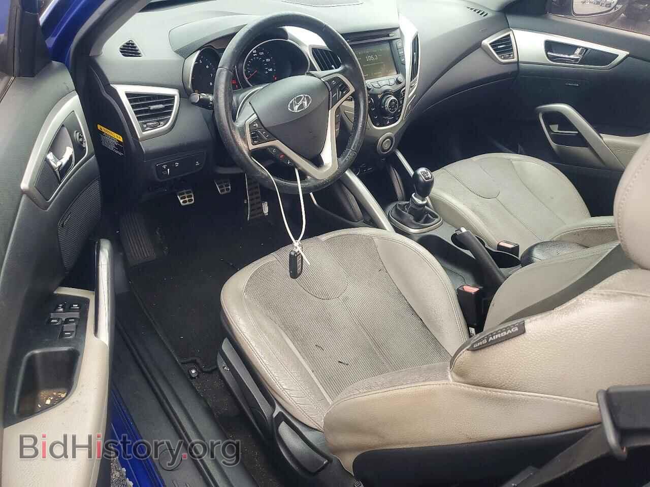 2012 HYUNDAI VELOSTER - VIN: KMHTC6AD5CU084530 - Фото 8