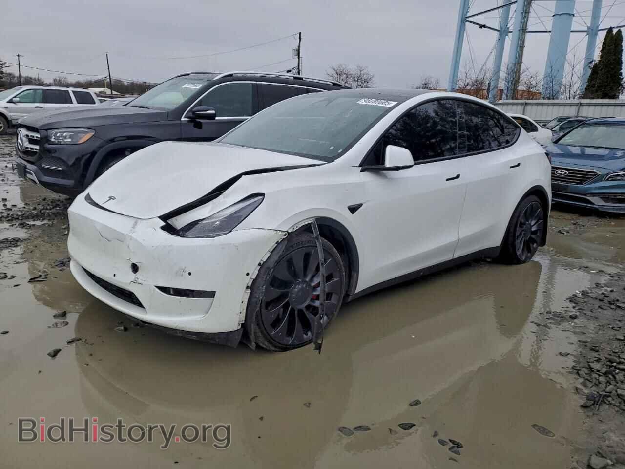 Фотография 7SAYGDEF2NF387620 - TESLA MODEL Y 2022