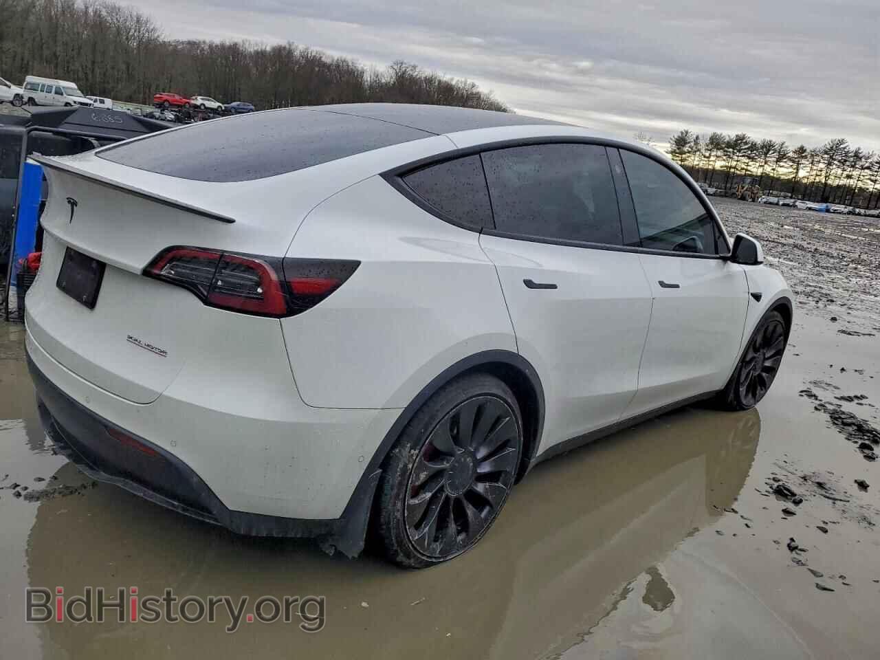 2022 TESLA MODEL Y - VIN: 7SAYGDEF2NF387620 - Фото 3