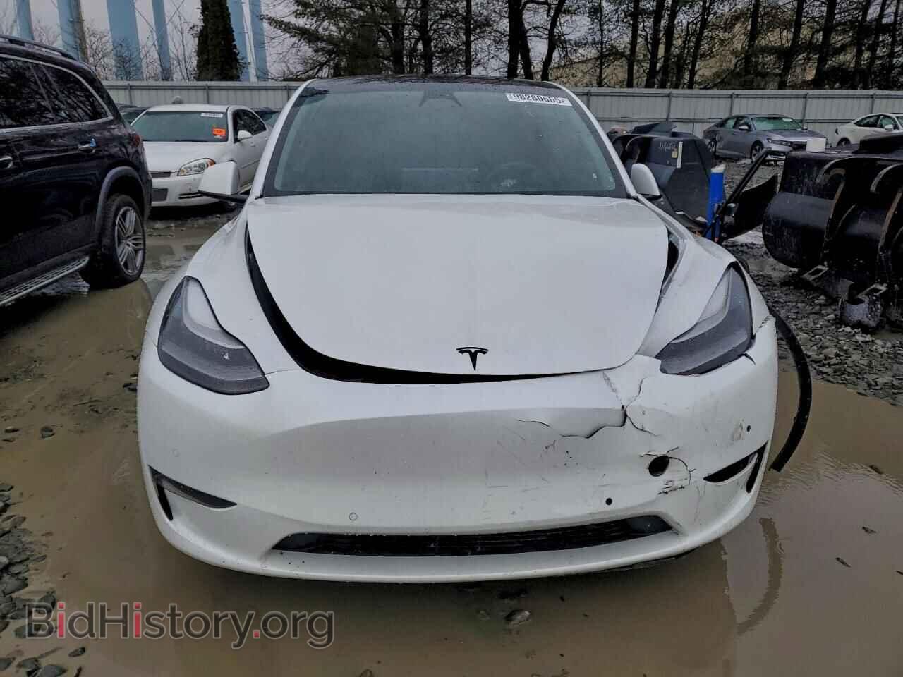 2022 TESLA MODEL Y - VIN: 7SAYGDEF2NF387620 - Фото 5