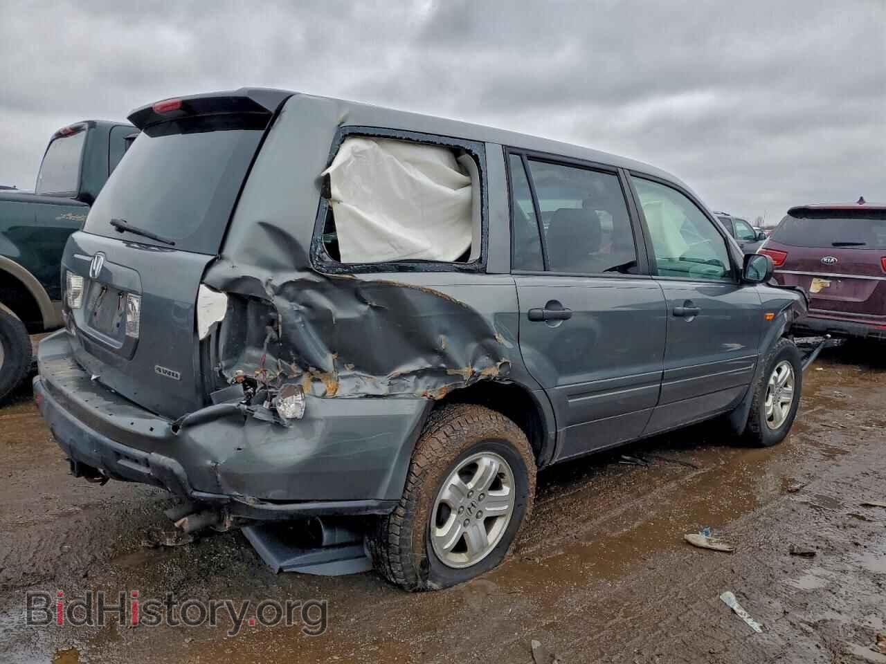 2007 HONDA PILOT - VIN: 5FNYF18157B023872 - Фото 3