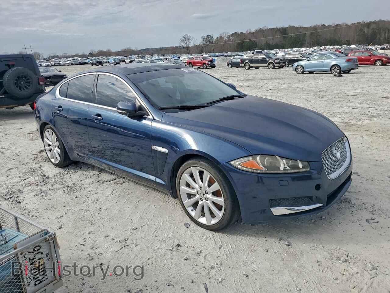 2013 JAGUAR XF - VIN: SAJWJ0EF1D8S89290 - Фото 4