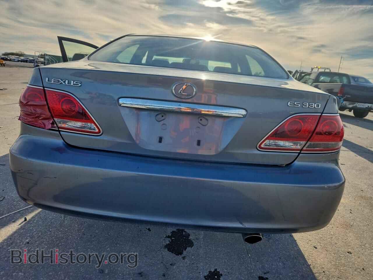 2005 LEXUS ES330 - VIN: JTHBA30G955106976 - Фото 6