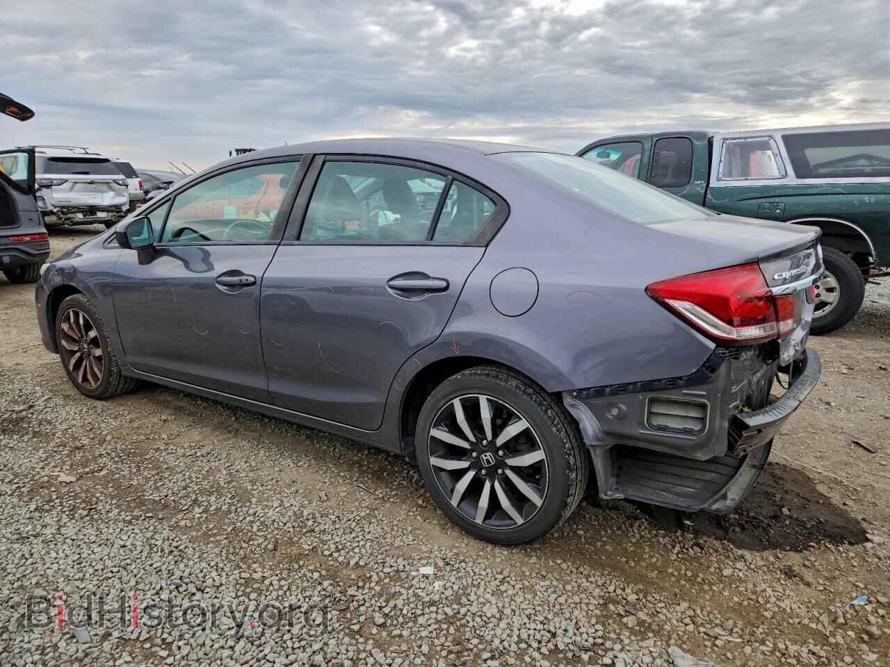 2015 HONDA CIVIC - VIN: 2HGFB2F90FH538693 - Фото 2
