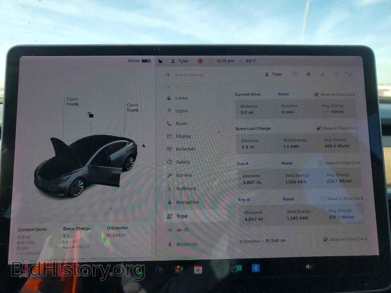 2018 TESLA MODEL 3 - VIN: 5YJ3E1EB8JF121165 - Фото 9