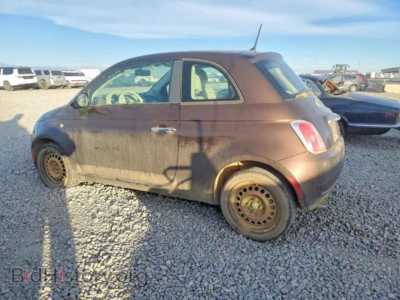 2012 FIAT 500 - VIN: 3C3CFFAR2CT128019 - Фото 2