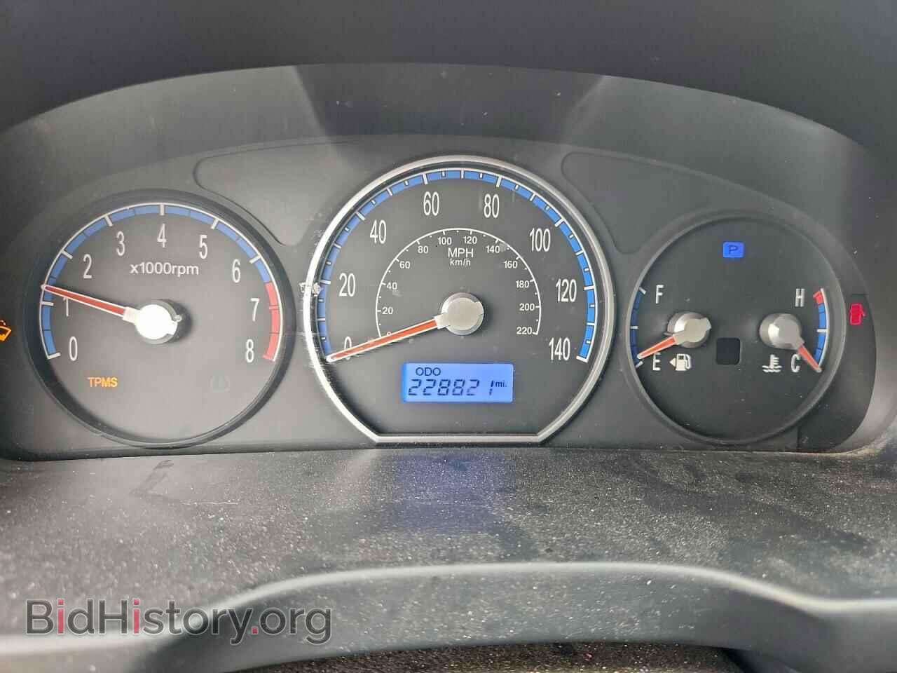 2009 HYUNDAI SANTA FE - VIN: 5NMSG13D49H322825 - Фото 9