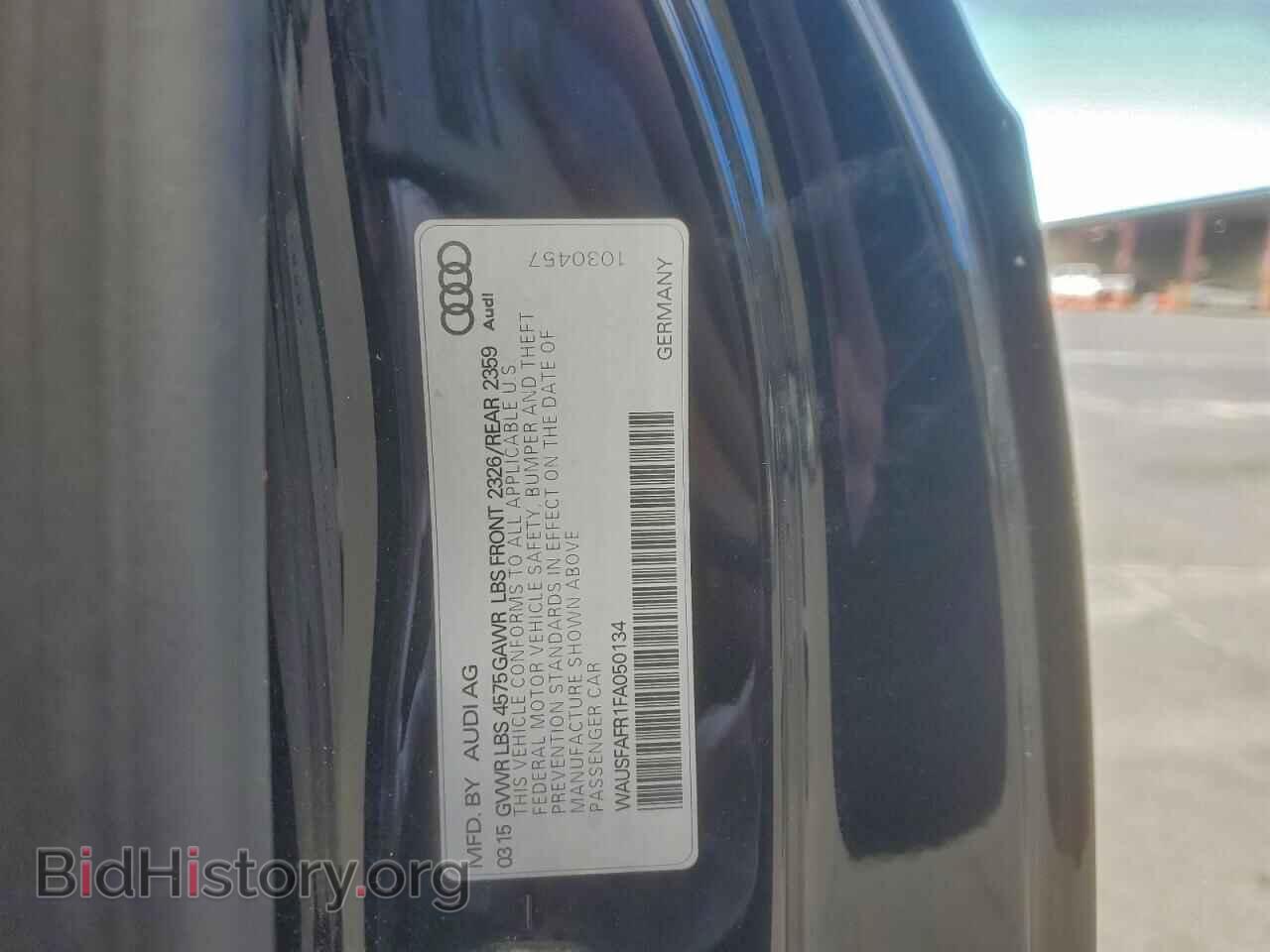 2015 AUDI A5 - VIN: WAUSFAFR1FA050134 - Photo 12