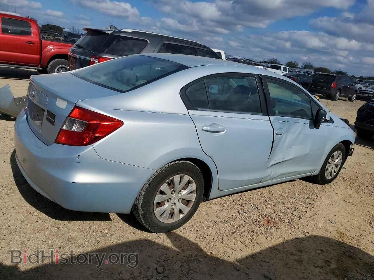 2012 HONDA CIVIC - VIN: 2HGFB2F53CH527566 - Фото 3