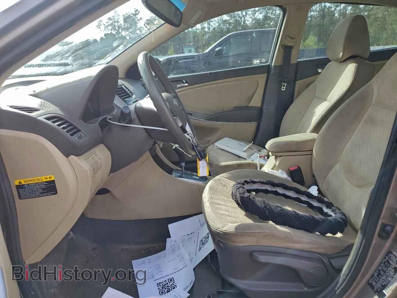 2013 HYUNDAI ACCENT - VIN: KMHCU4AE6DU307394 - Фото 7