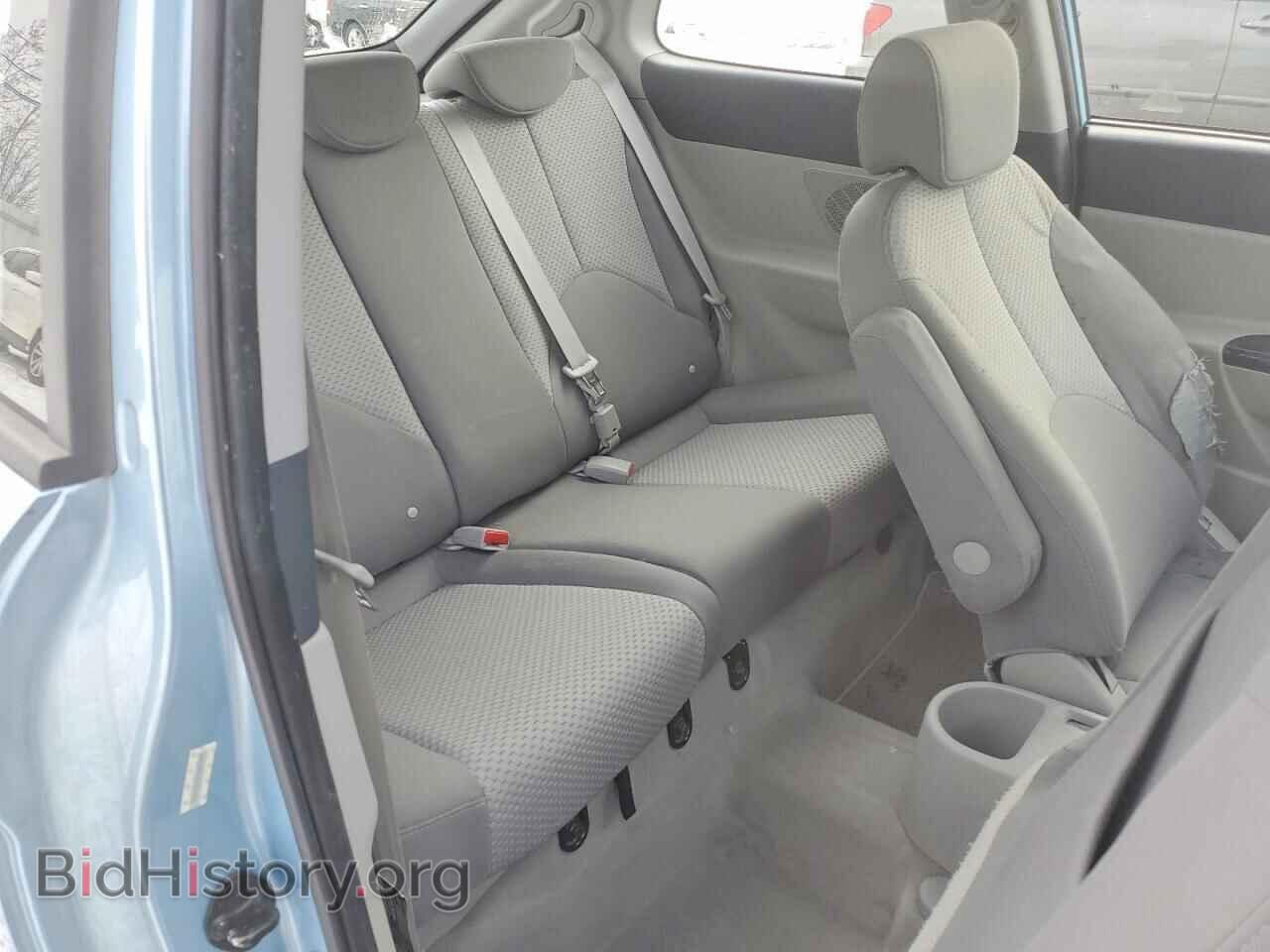 2007 HYUNDAI ACCENT - VIN: KMHCN36C27U019715 - Фото 10