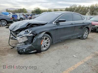 2016 Chrysler 200 Limited, черный — VIN 1C3CCCAB2GN101435, Copart