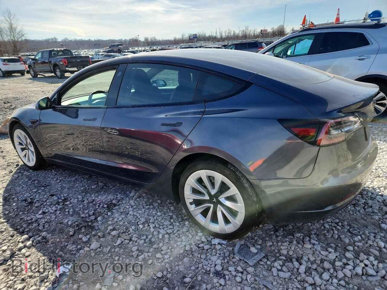2022 TESLA MODEL 3 - VIN: 5YJ3E1EA7NF186859 - Фото 2