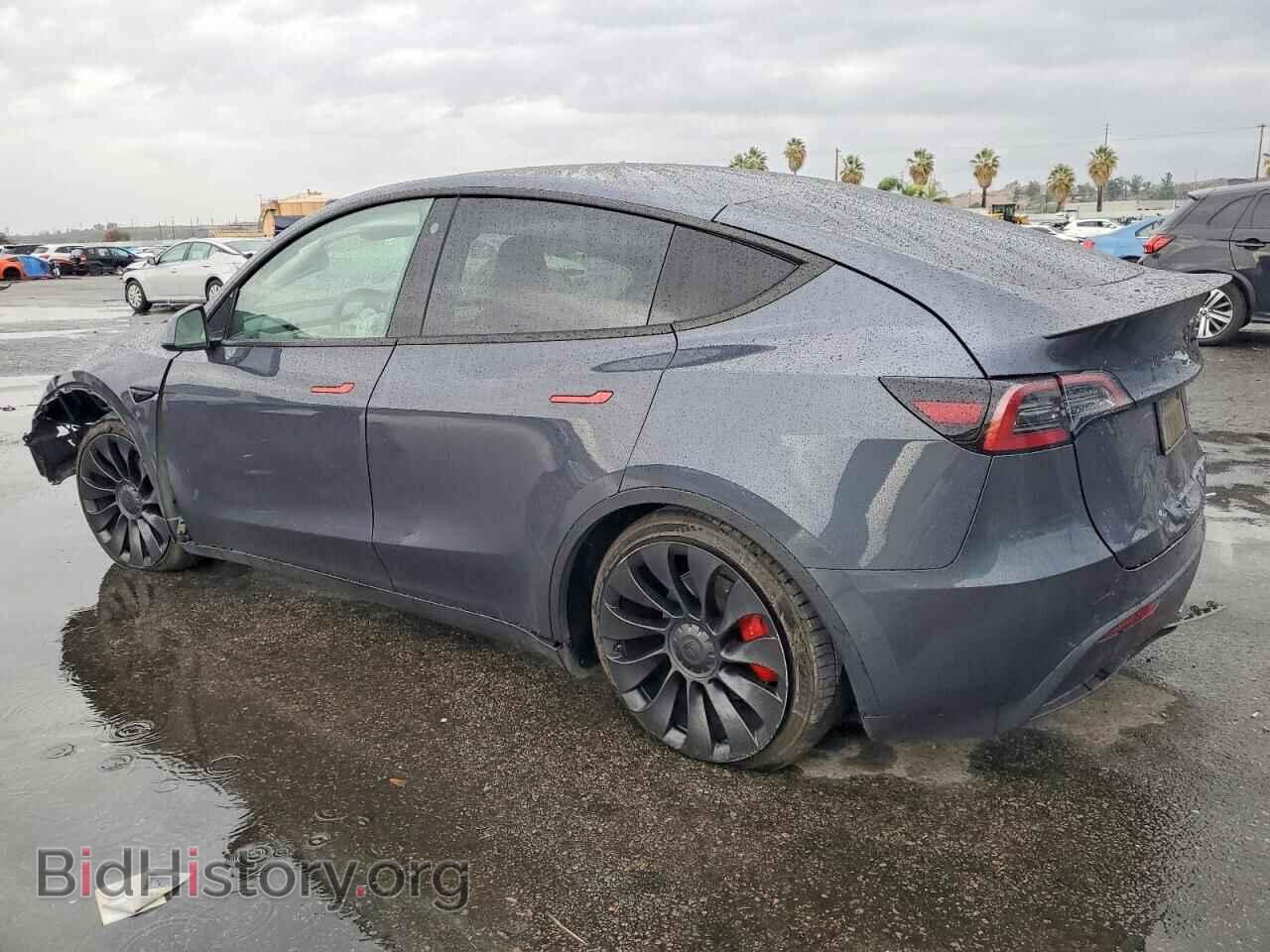 2022 TESLA MODEL Y - VIN: 7SAYGDEF7NF397902 - Фото 2