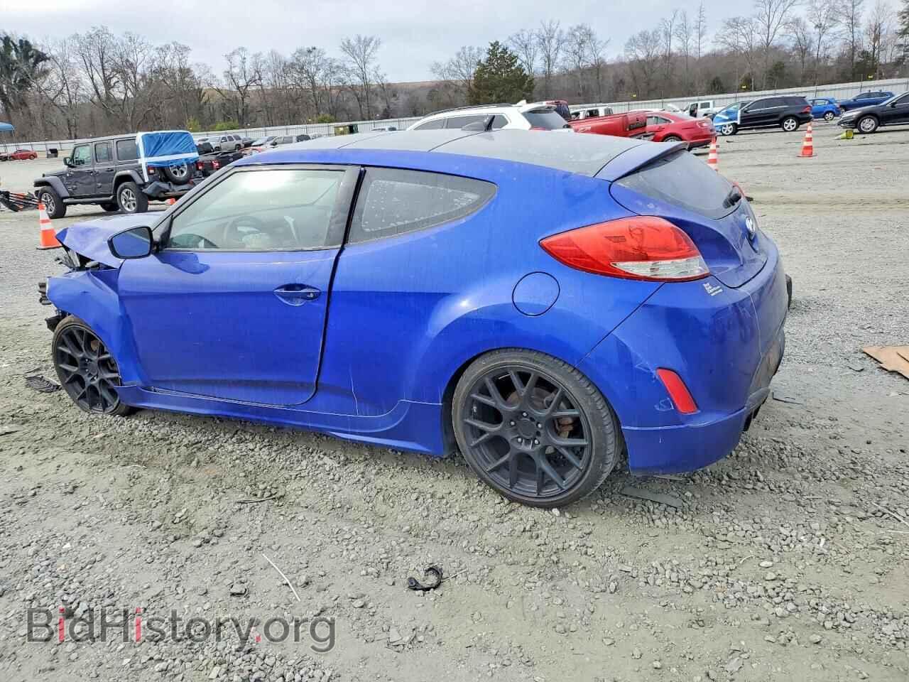 2012 HYUNDAI VELOSTER - VIN: KMHTC6AD7CU037659 - Фото 2